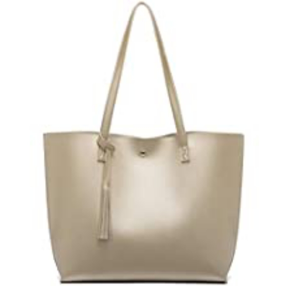 ♡woman's soft leather tote bag | large | NWT | multiple colors!♡ - Picture 7 of 10